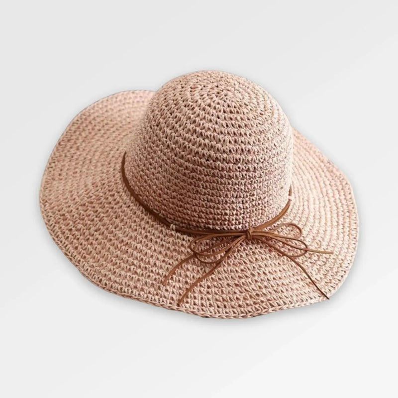 Packable Staw Bucket Hat