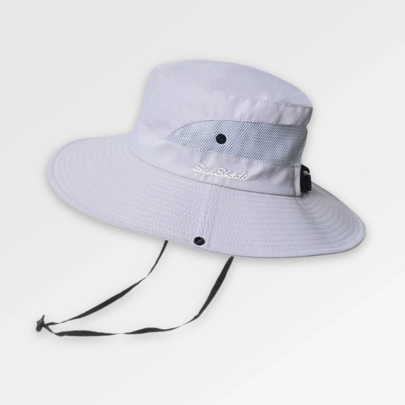 Ponytail Hole Women's Bucket Hat