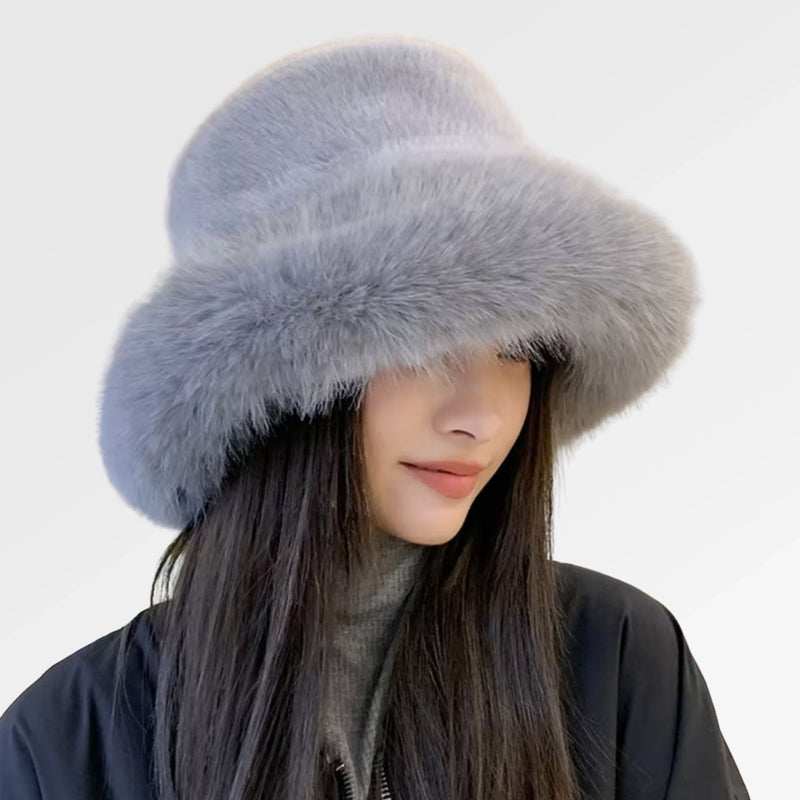 Women's Fluffy Bucket Hat
