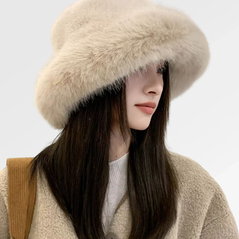 Women's Fluffy Bucket Hat