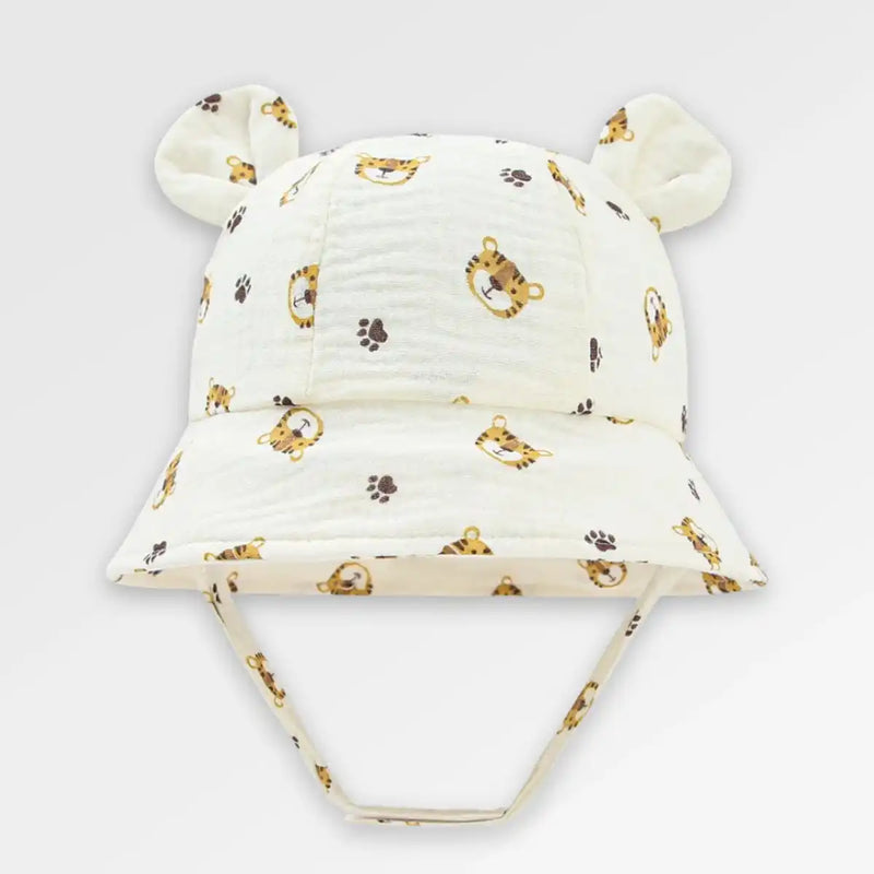 Baby_Light_Bucket_Hat cute tiger front