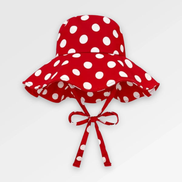 Cherry_Red_Bucket_Hat front view