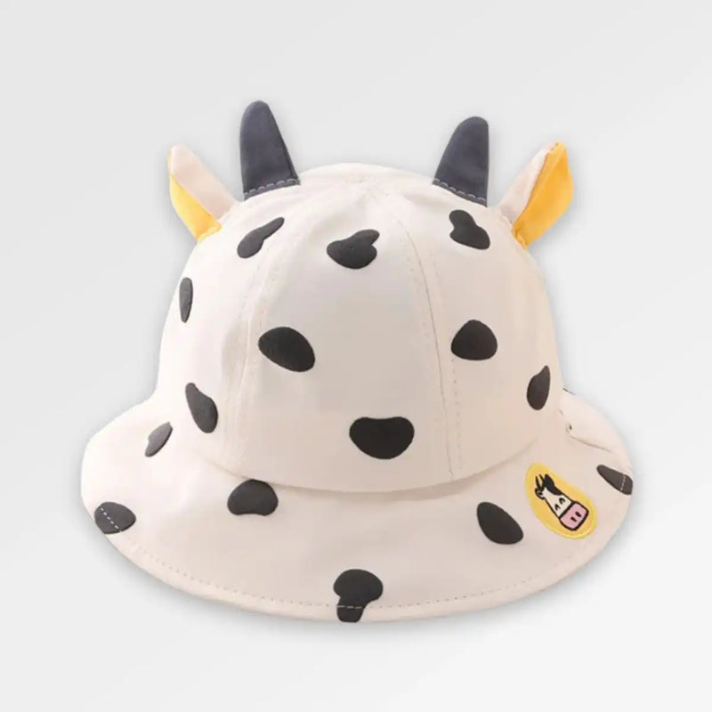 Cow_Bucket_Hat_for_Kid_s front view