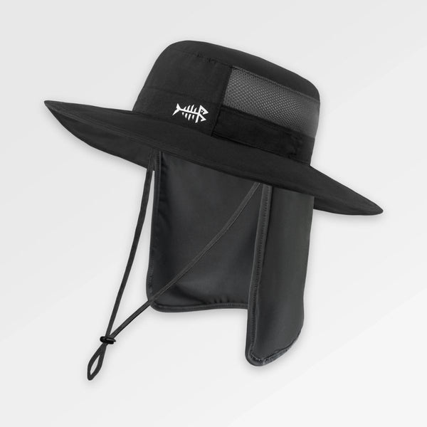 Fishing bucket hat men black