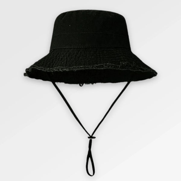 Frayed_Denim_Bucket_Hat black string