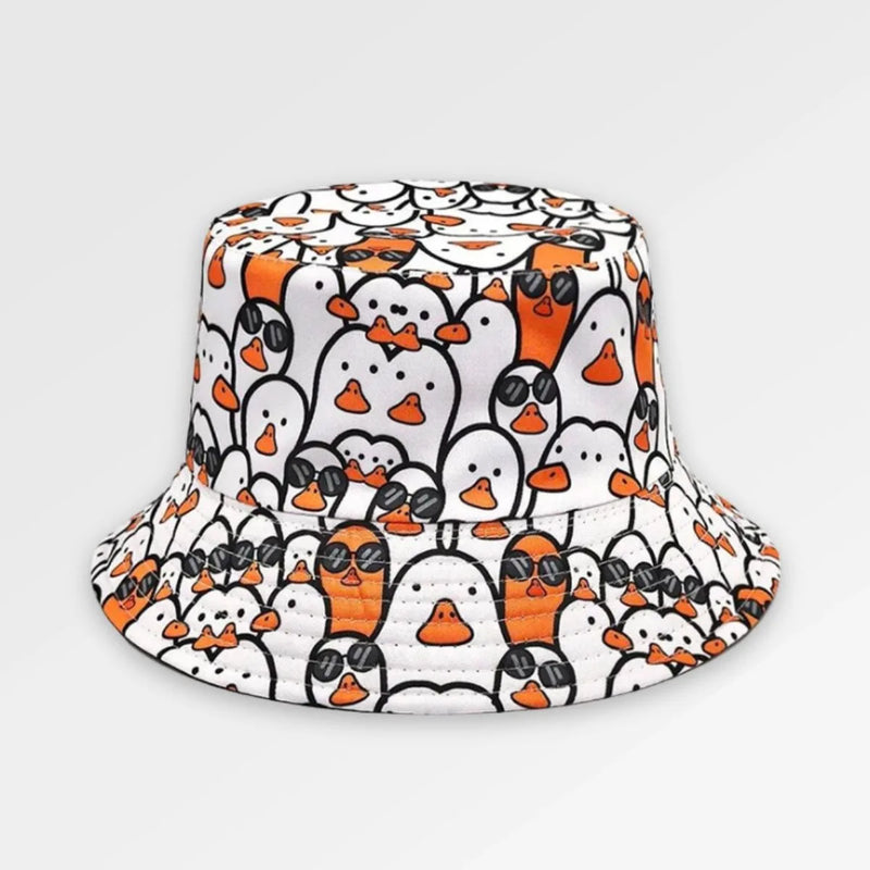 Funny_Chicken_Bucket_Hat front view
