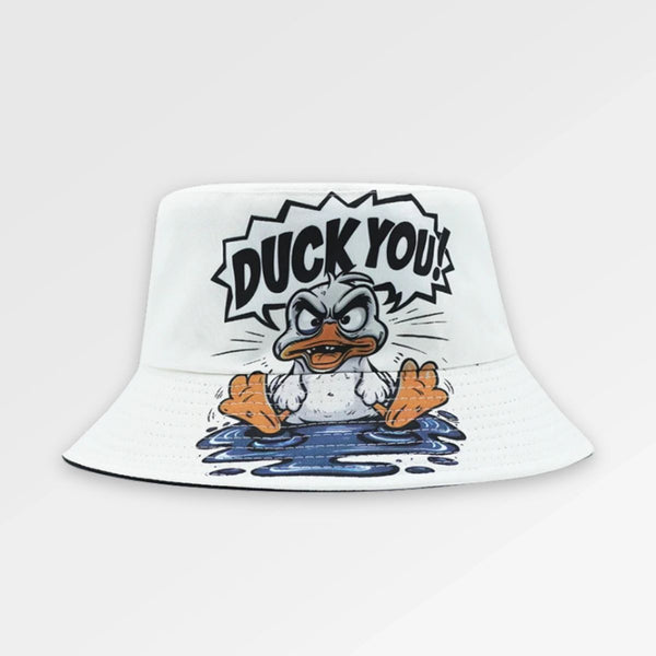Funny_Duck_Bucket_Hat duck you