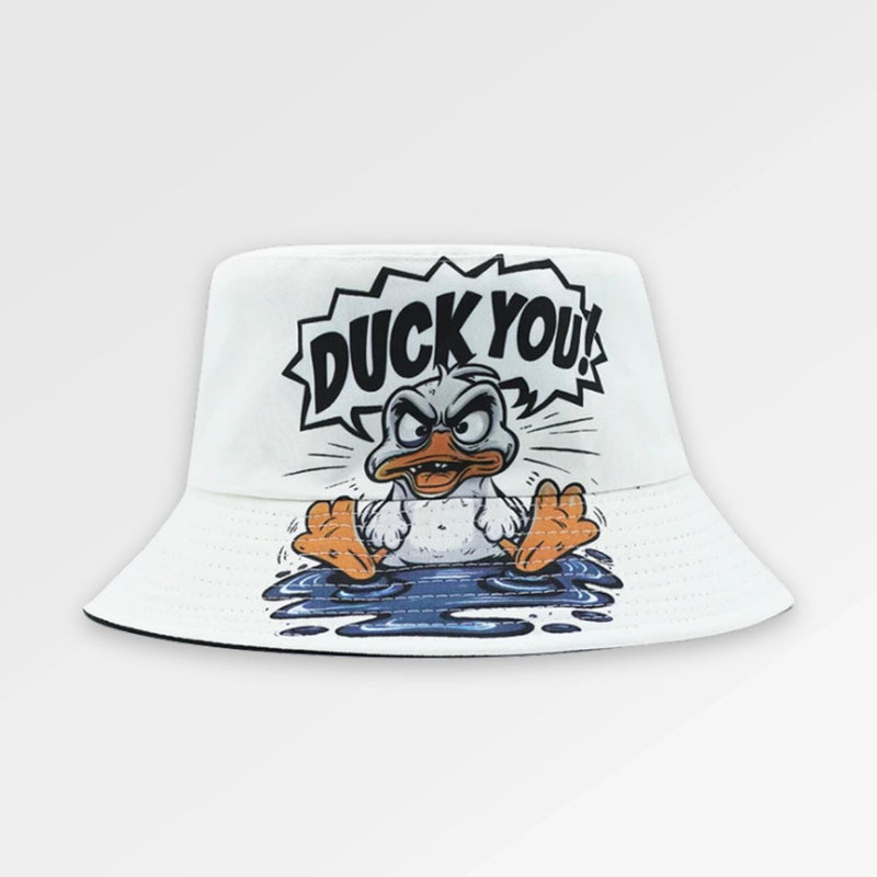 Funny_Duck_Bucket_Hat duck you