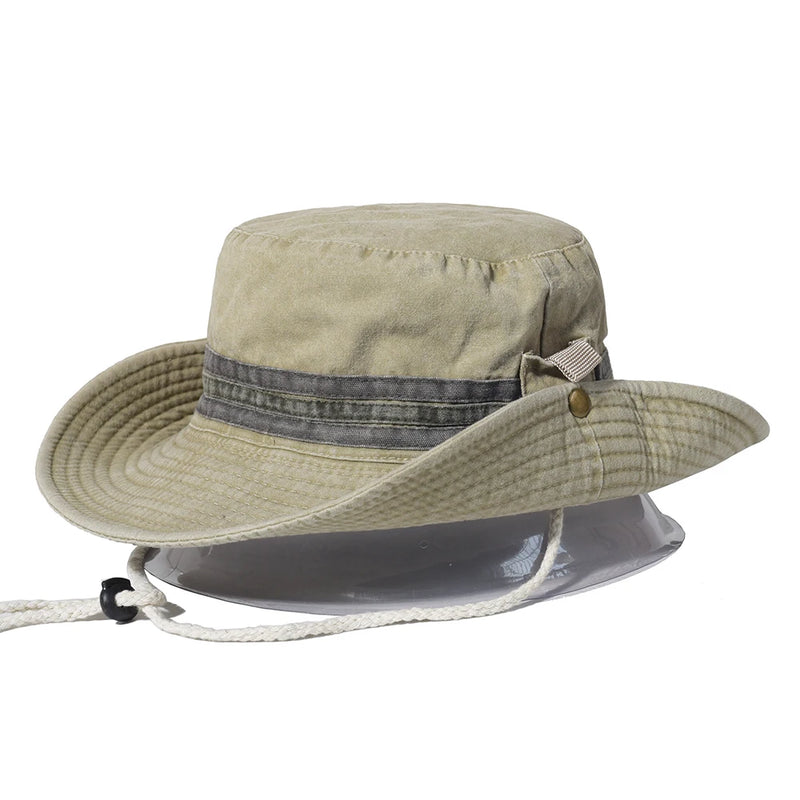 Green Bucket Hat for Men