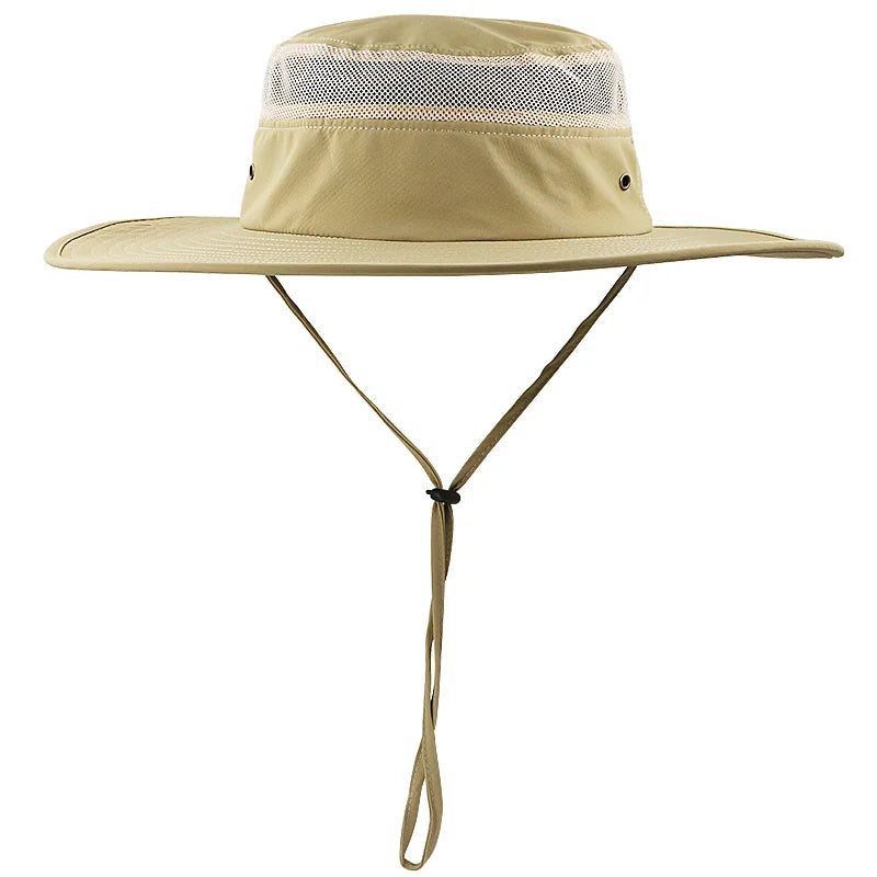 Men's Wide Brim Bucket Hat