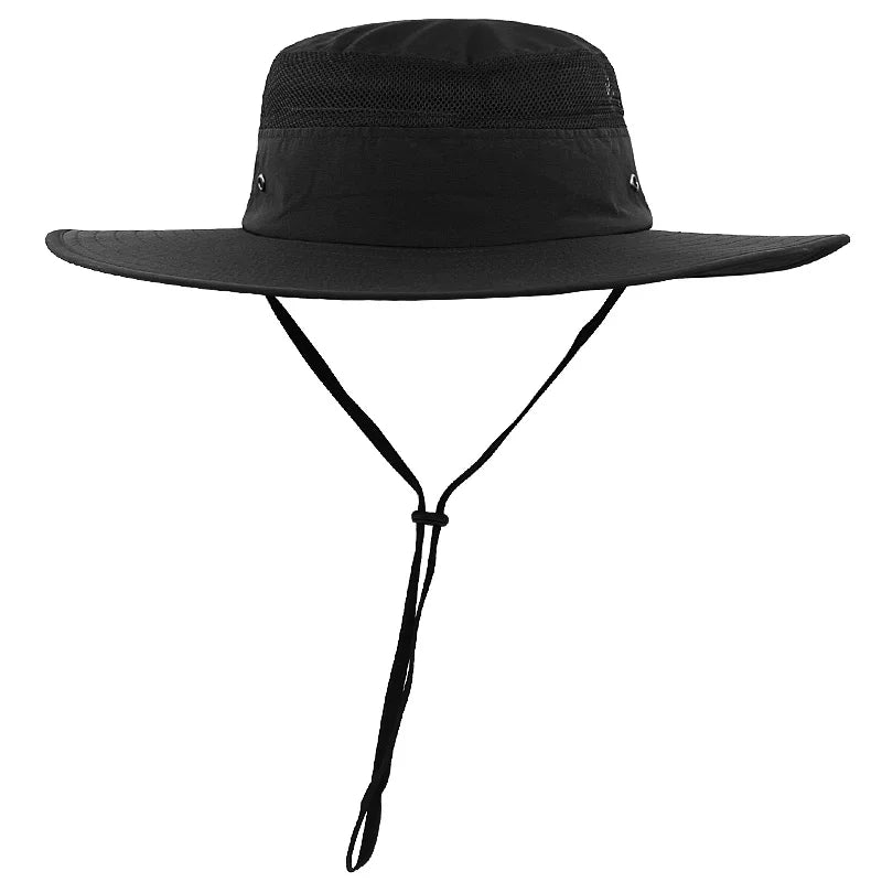 Men's Wide Brim Bucket Hat