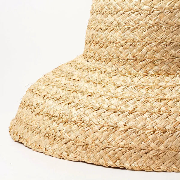 Raffia Straw Bucket Hat