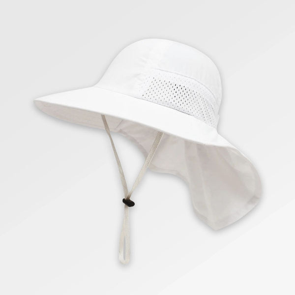 Kid_s_White_Bucket_Hat side veiw