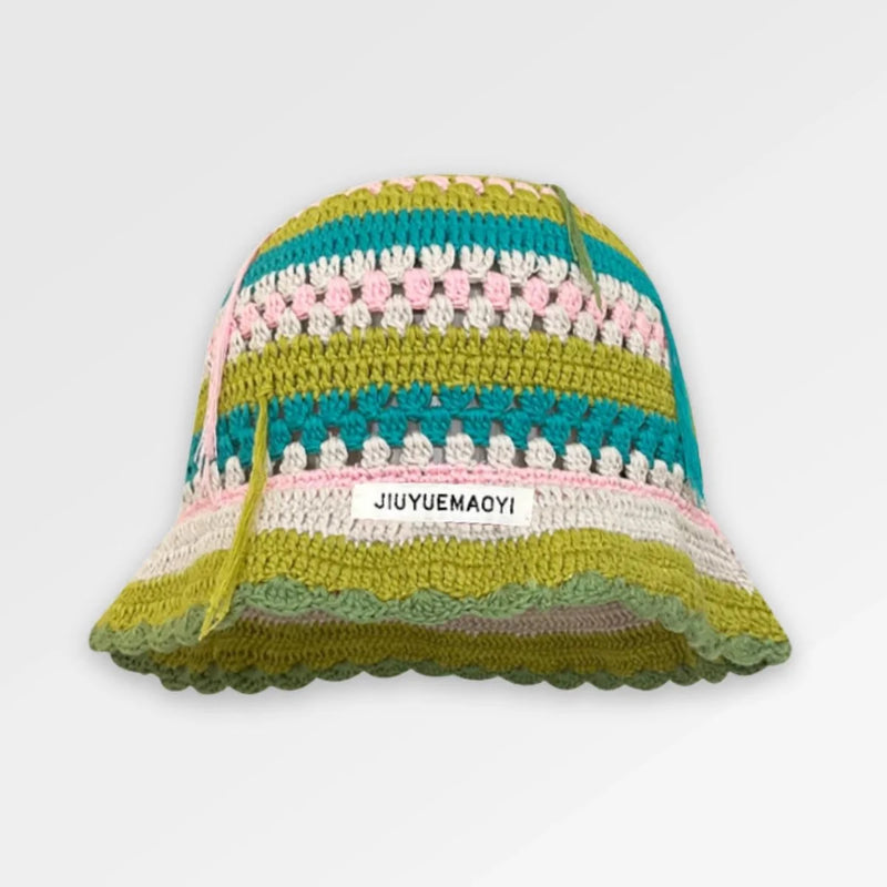 Korean_Bucket_Hat_Crochet front view