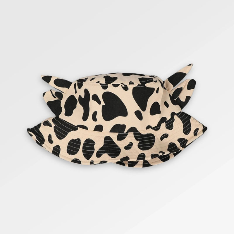 Pink_Cow_Bucket_Hat front view