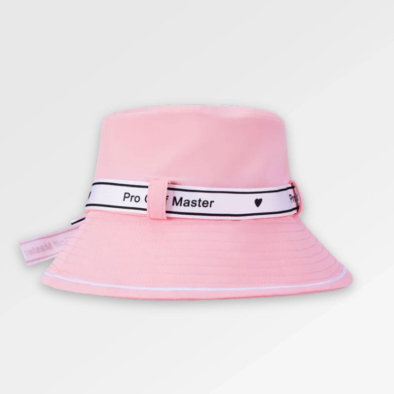 Pink_Golf_Bucket_Hat side view