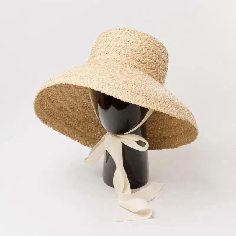 Raffia_Straw_Bucket_Hat noeud