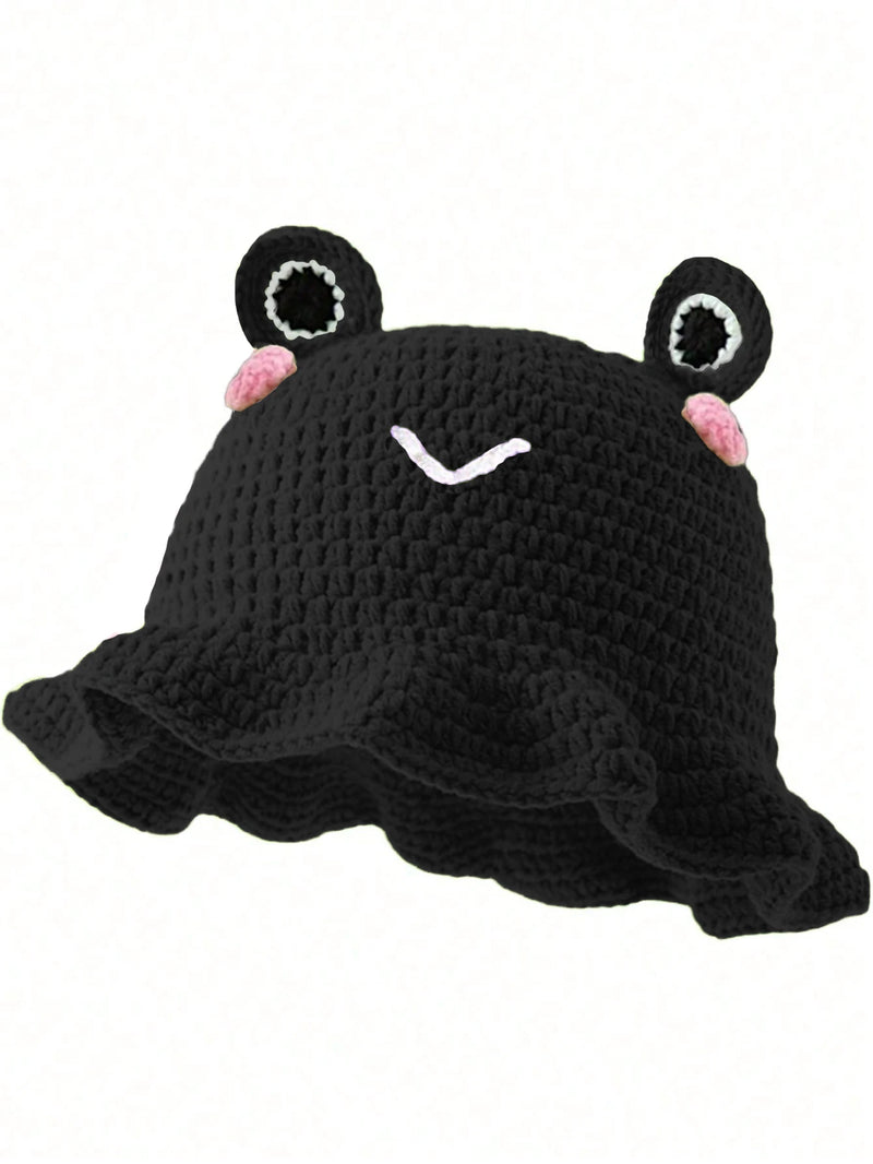 Frog Crochet Bucket Hat