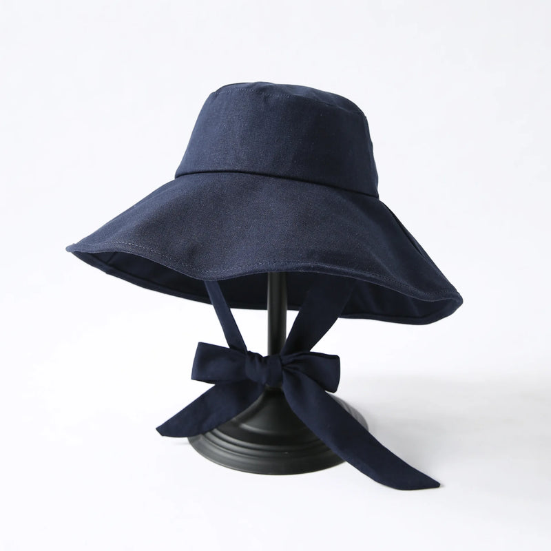 Women's Wide Brim Bucket Hat