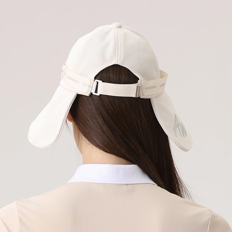 Wide-brim visor Golf Women