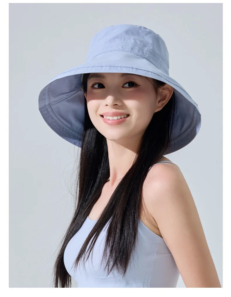 Women's Blue Bucket Hat