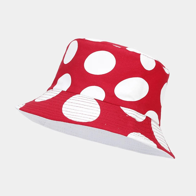 Red Mushroom Bucket Hat