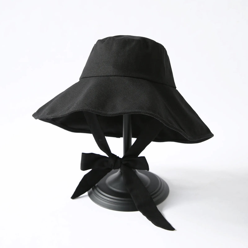 Women's Wide Brim Bucket Hat