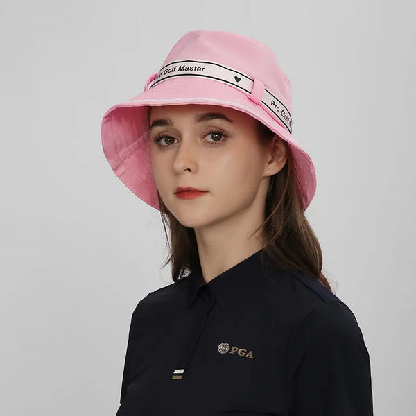 Pink Golf Bucket Hat