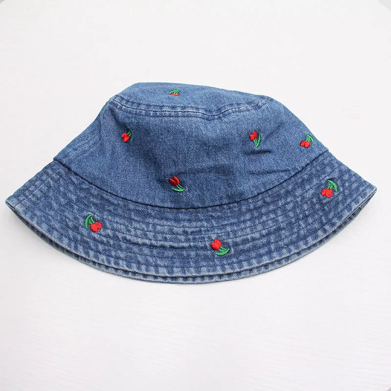 Ladies Denim Bucket Hat