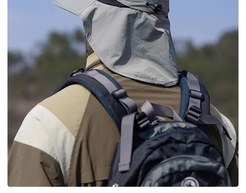 Neck Protection Men's Bucket Hat