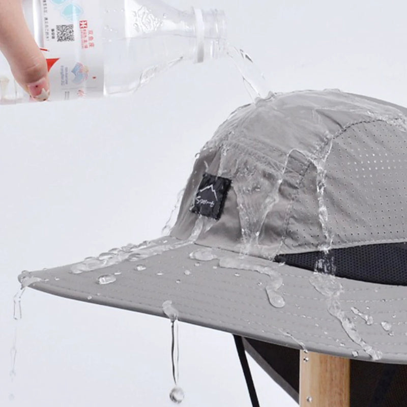 Neck Protection Men's Bucket Hat