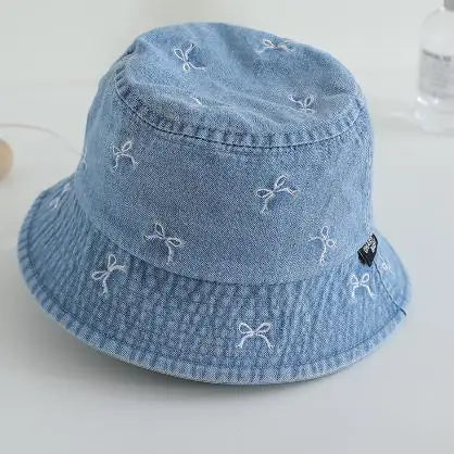 Baby Cute Bucket Hat Denim