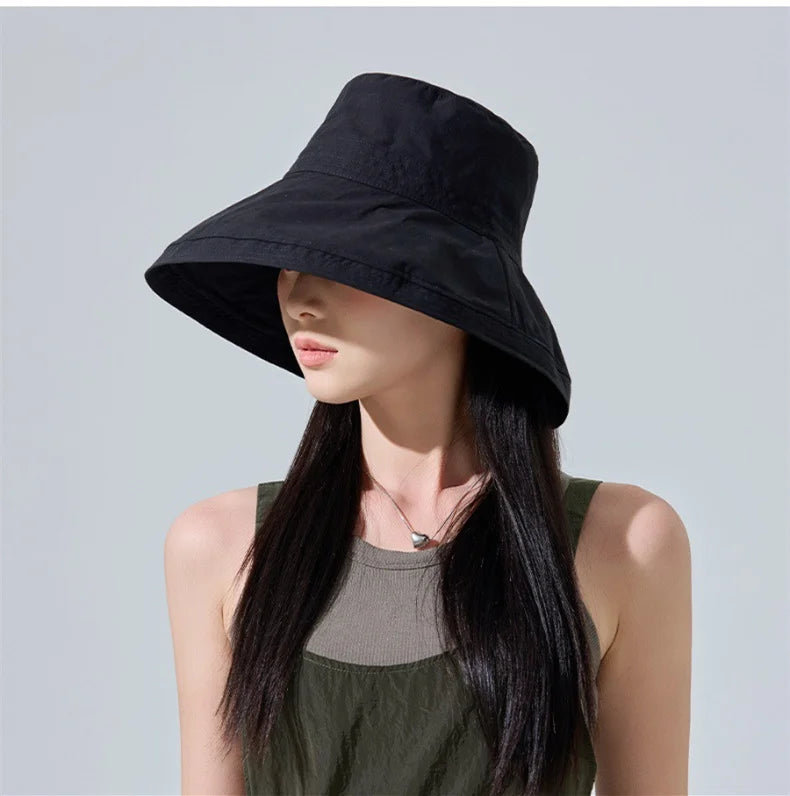 Women's Black Bucket Hat