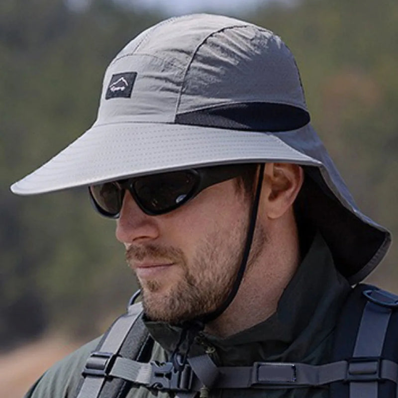 Neck Protection Men's Bucket Hat