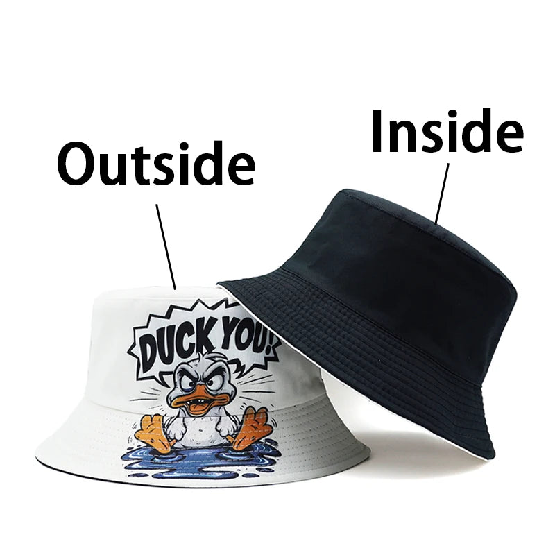 Funny Duck Bucket Hat