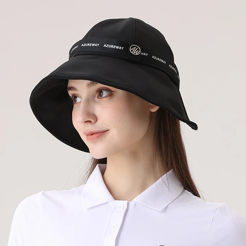 Wide-brim visor Golf Women