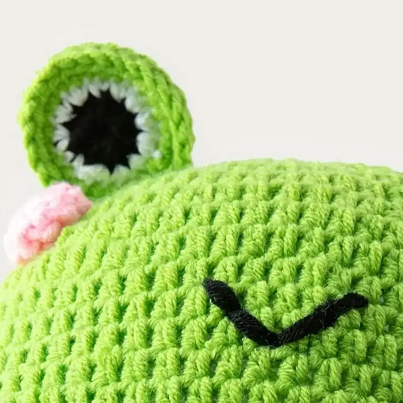 Frog Crochet Bucket Hat