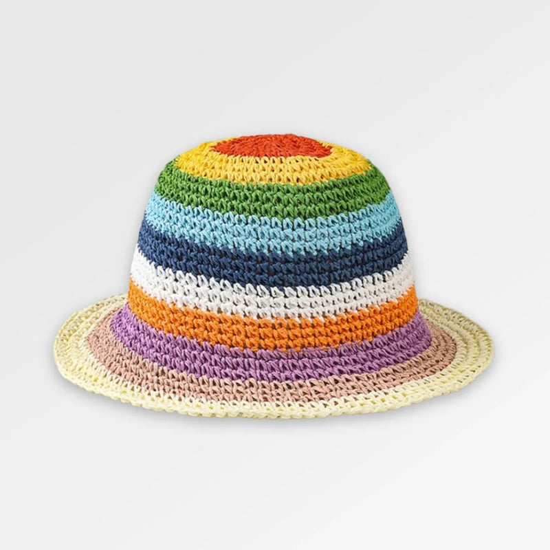 Summer_Crochet_Bucket_Hat front view