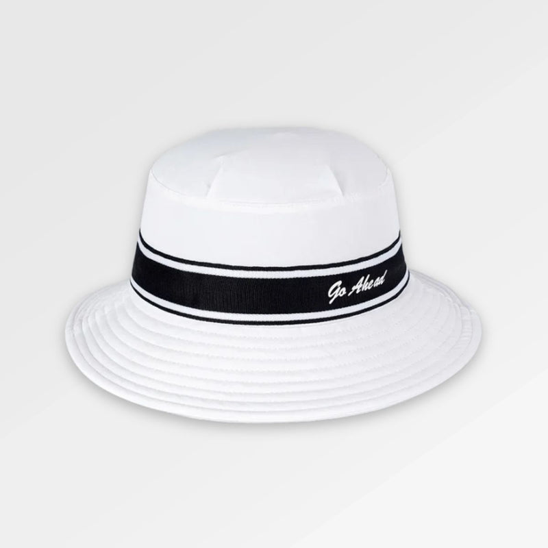 Vintage_Golf_Bucket_Hat white front view