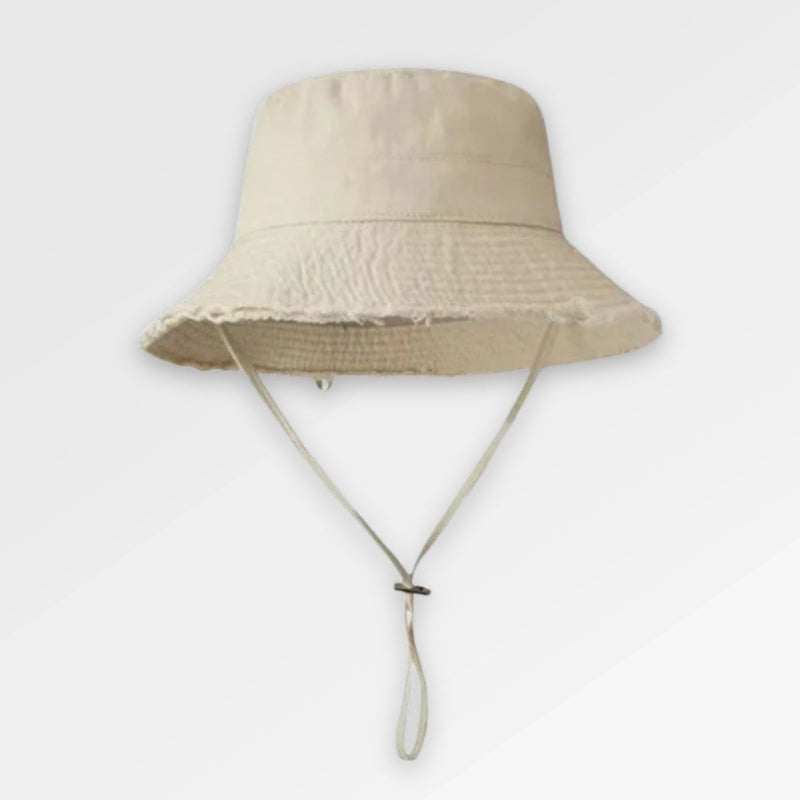 White_Denim_Bucket_Hat women