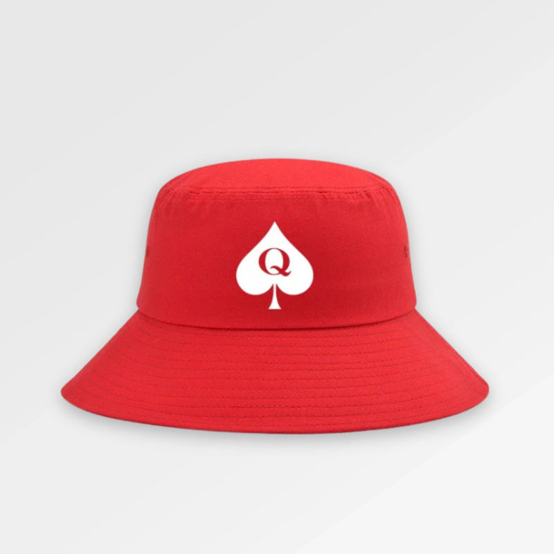 White_and_Red_Bucket_Hat front view