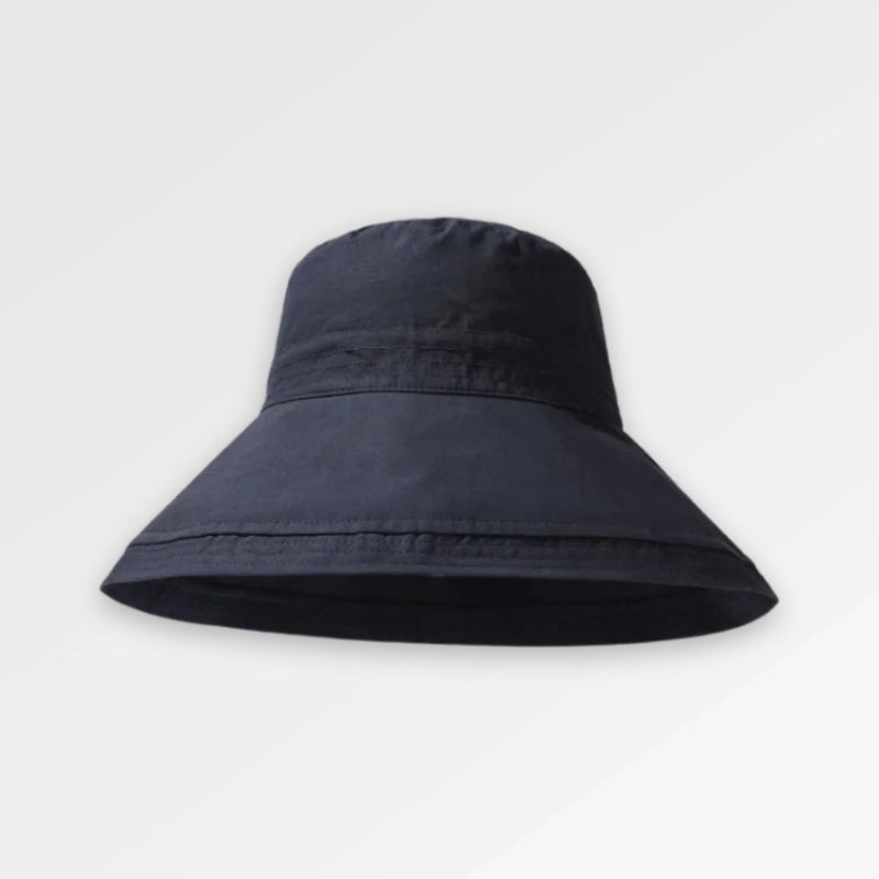 Women_s_Black_Bucket_Hat front view
