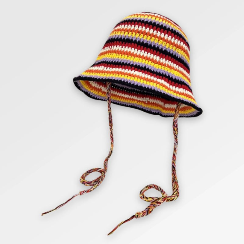 Women_s_Crochet_Bucket_Hat front view